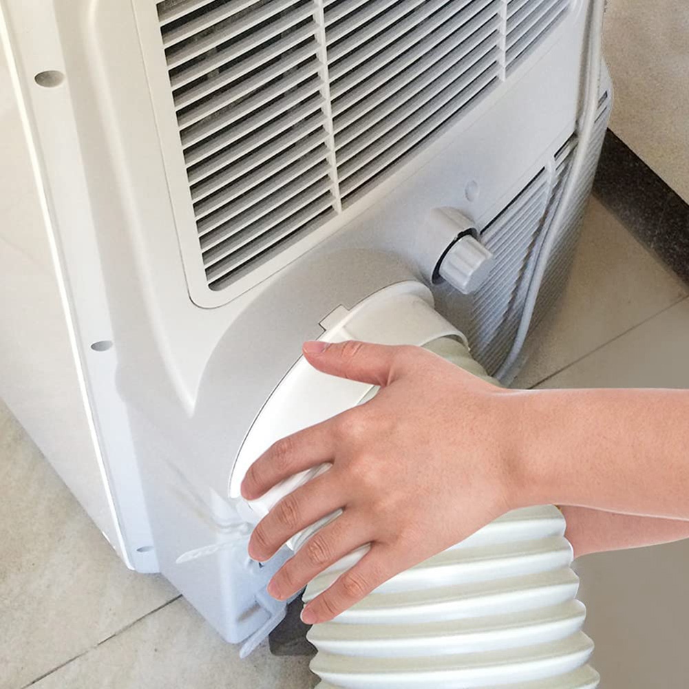 Klimaanlage Abluftschlauch Rundsteckverbinder 5,9 Zoll Klimaanlage Schlauchverbinder ZubehörJAS