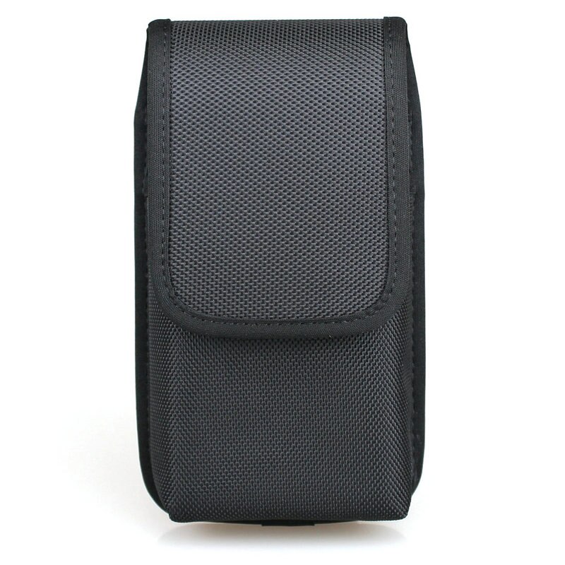 Vertical Double cell phone Waist Pack with Belt Loops For iPhone Xs Max /Samsung Note 9 /Huawei Nylon Holster Dual Phone Pouch