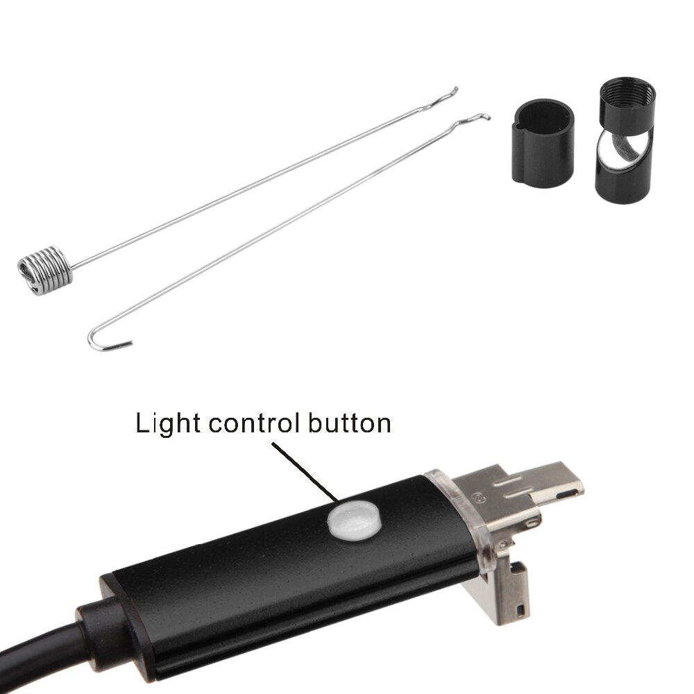 Android Endocop 2 in1 1M 2M 10M HD USB camera 7mm IP67 Walterproof Schlange USB Camera HD 720P Android Mobile USB Endoscop