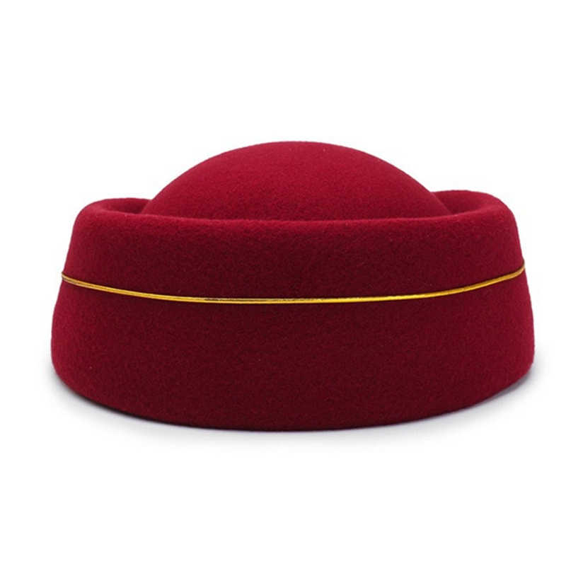 Frauen Flug begleiter Kleidung Zubehör Flug begleiter Kostüm Flug begleiter Hut Stewardess Cosplay Business Uniform