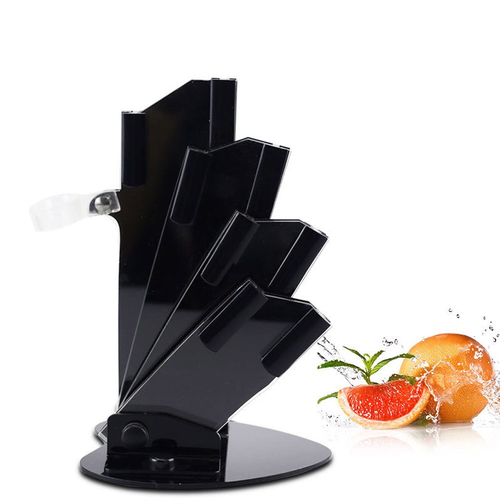 Einzigartige Messer Halfter Fan-bilden Acryl Messer Halfter Küche Liefert 3 Zoll 4 Zoll 5 Zoll 6 Zoll
