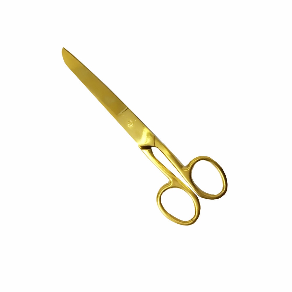 Gold Sewing Scissors Heavy Duty Stainless Steel Tailor Dressmaker Shears Paper Cutter for Household and Office Cutting Supplies