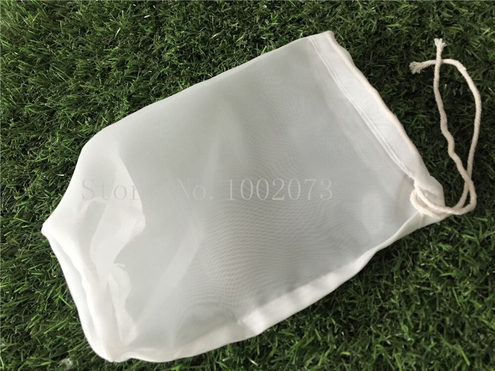 Filtro de puré de vino, té, leche, café, jugo, bolsa de filtro líquido, Cubo de filtro Homebrew cerveza, bolsa de filtro de Malta, coladores y coladores