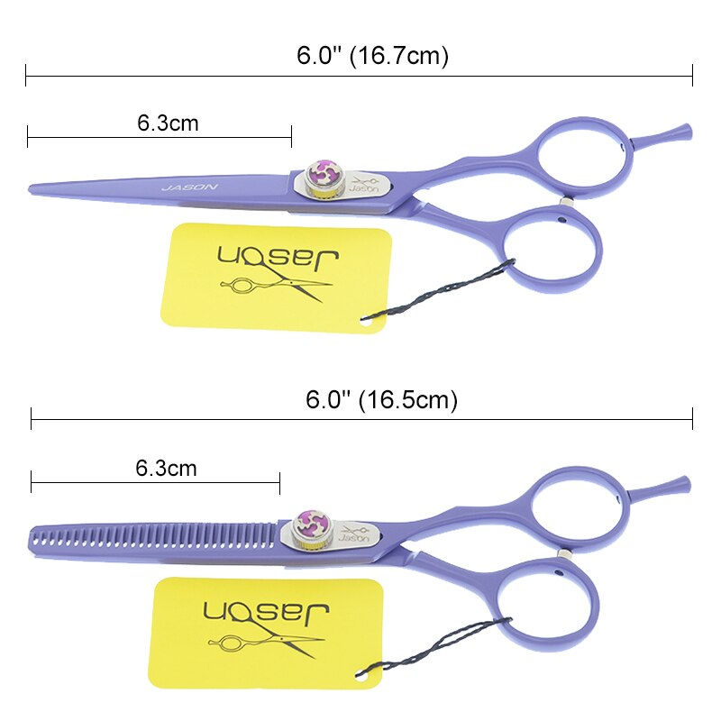 Jason – ciseaux de coiffure professionnels, 6 pouces, pour Salon de beauté, coupe de cheveux, outil de coiffure, A0105D