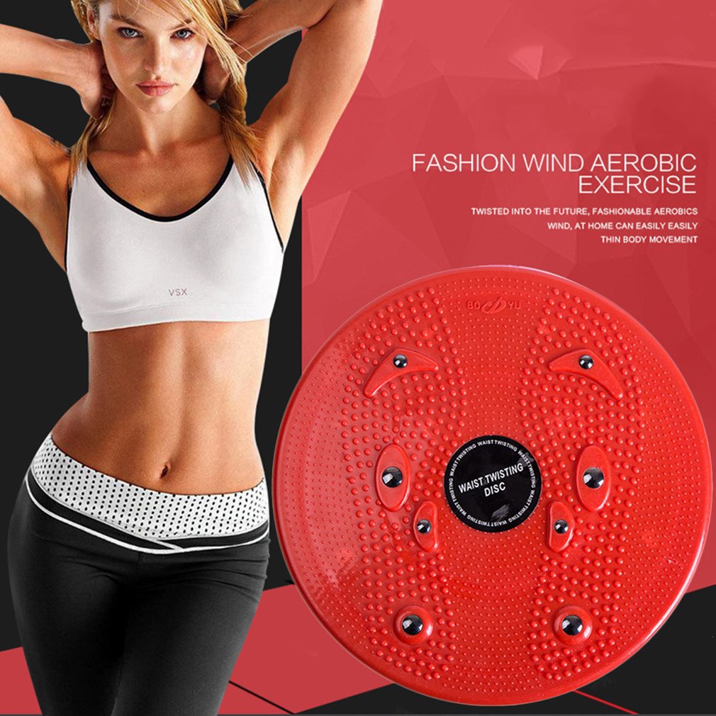Practical Twist Waist Torsion Disc Board Magnet Aerobic Foot Exercise Yoga Training Health Twist Waist Board