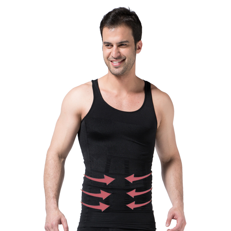 Afslanken Vest Mannen Afslanken Ondergoed Body Shaper Taille Cincher Corset Mannen Shaper Vest Body Slimming Tummy Belly Body Shapewear