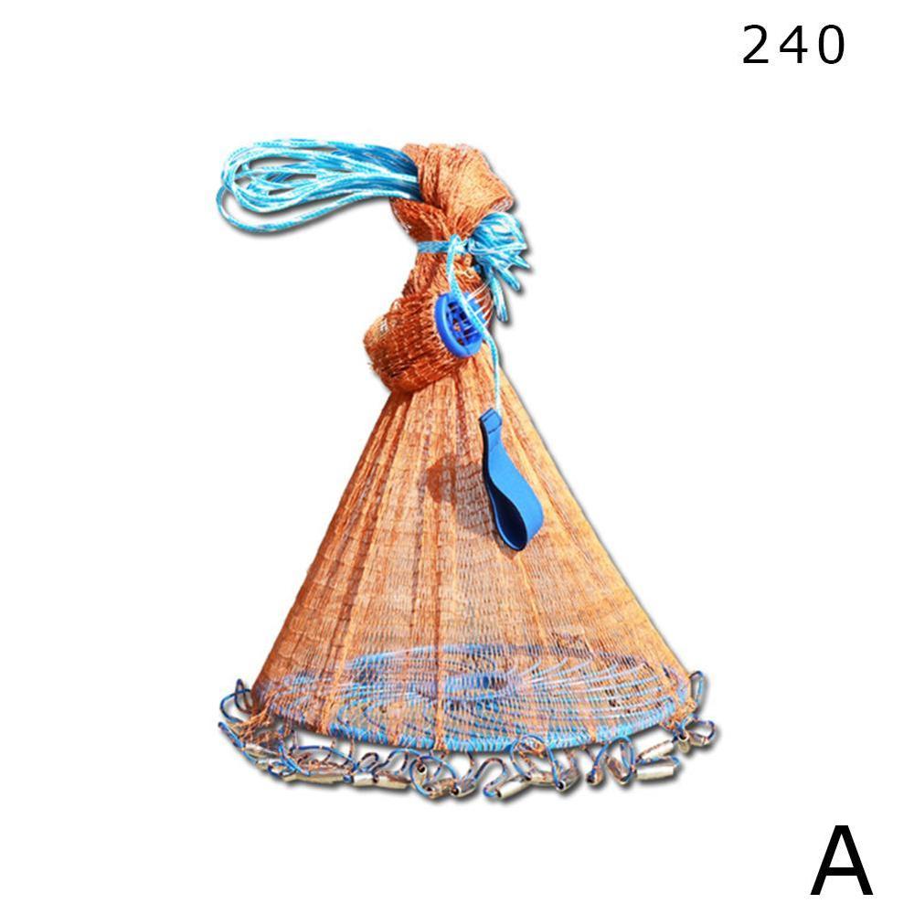 Amerikaanse Flying Disc Hand Gooi Net Met Flying Disc Hoge Gegoten Vissen Vissen Sterkte Netto Gooi Netwerk Fly X1V4: 240