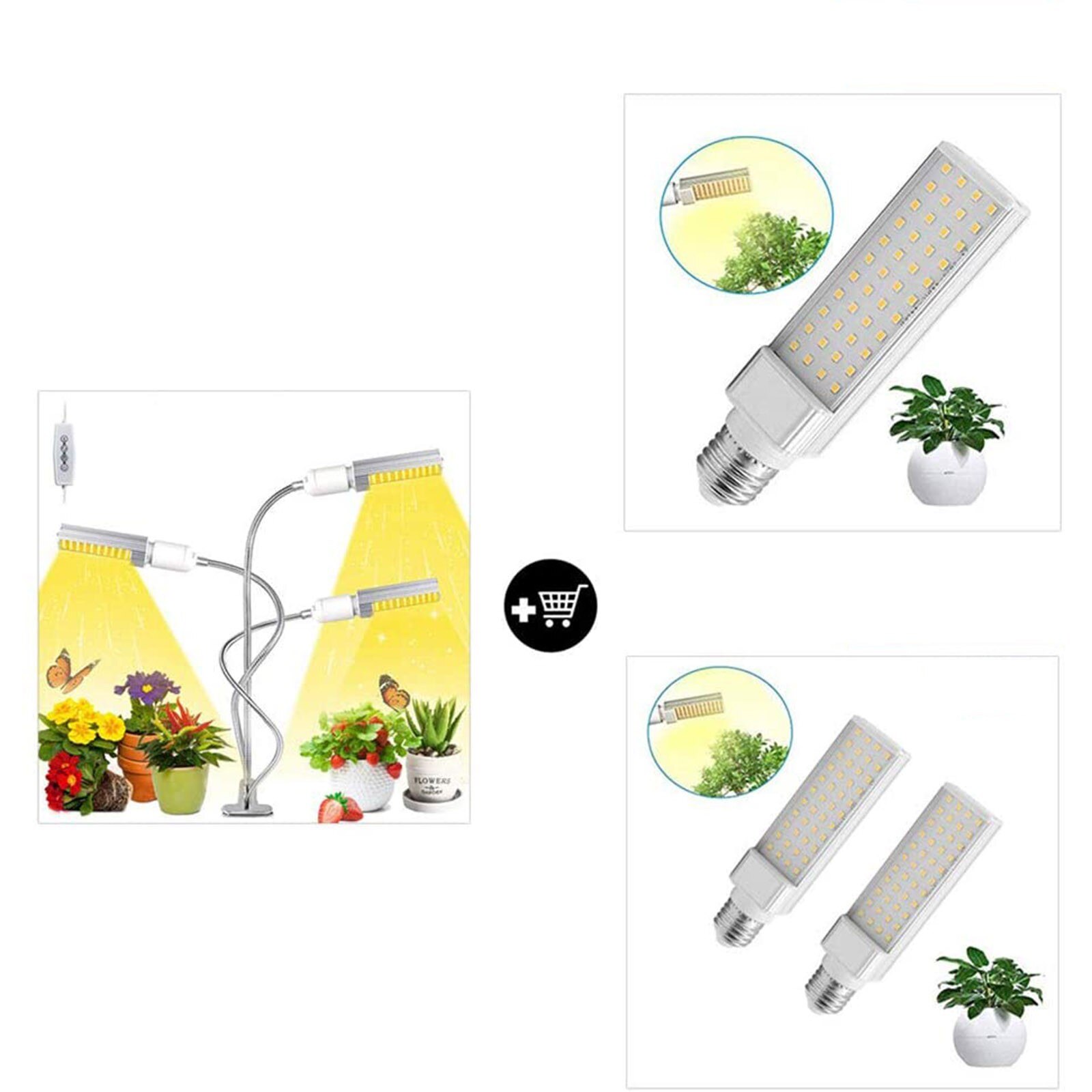 Top Selling Plant Groeit Licht Led Plant Licht 65W Vervangende Lamp Indoor Lamp Ondersteuning En