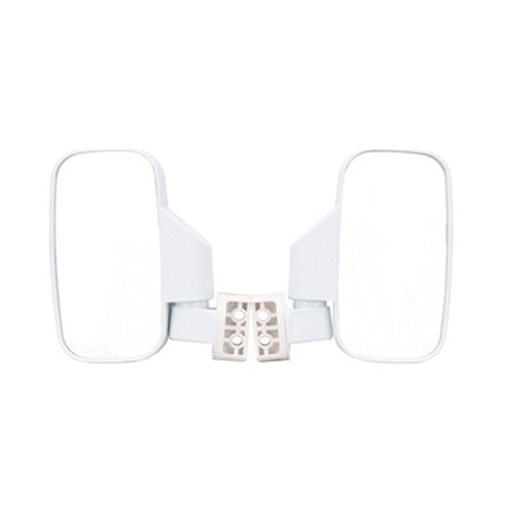 1,75 "2" espejo ATV negro-vehículo modificado espejos retrovisores laterales para Polaris RZR PRO XP 800 900 1000 Ranger para poder soy: Blanco