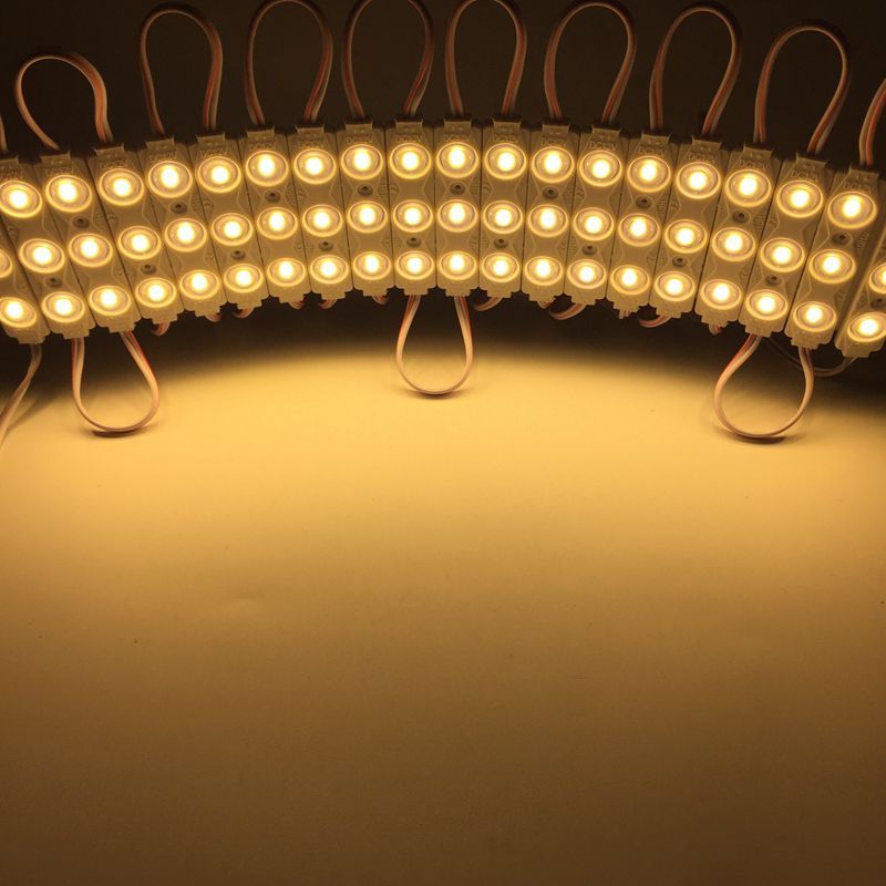 10 stks/partij 2835 smd led module 3 leds DC12V 1.5 w Waterdichte LED module licht voor kanaal brief en reclame led sign