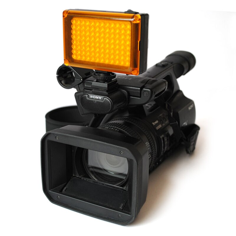 Oobest 112 led telefon video lys foto belysning på kamera sko led lampe til iphone xs max  x 8 videokamera canon nikon dslr