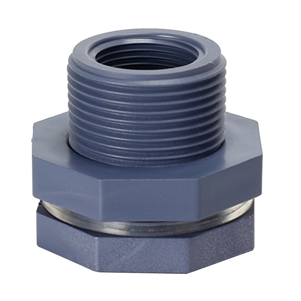 2 st pvc plast vattentank kontakt adapter jord 3/4 tum regnfat invändig gänga skottbeslag hem tätning trädgård tapp