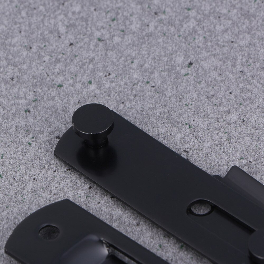 2pcs Stainless Steel Rust-proof Door Hasp Gate Latches Safety Door Lock for Doors Windows Cabinets Gates Furniture