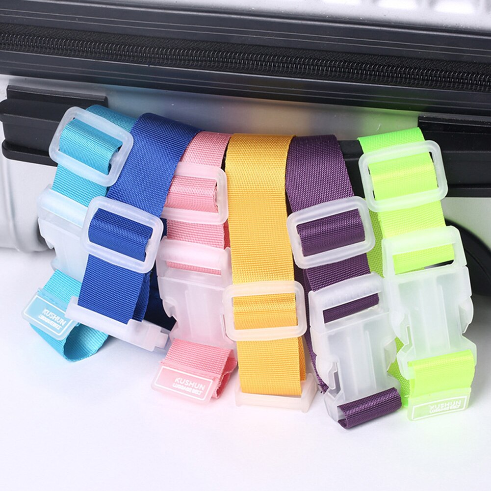 Durable voyage suspendus ceinture bagages valise sacs cintre boucle réglable Anti-perte Clip
