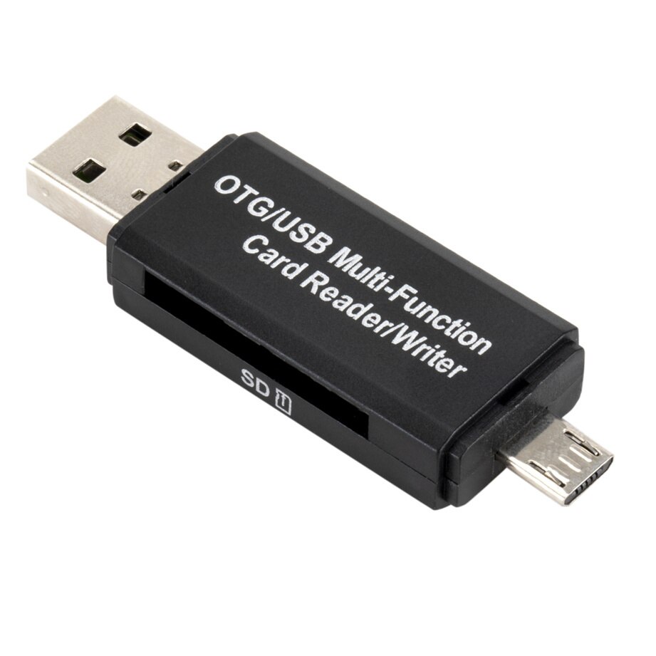 WVVMVV OTG Micro SD Card Reader USB 2.0 Card Reader 2.0 For USB Micro SD Adapter Flash Drive Smart Memory Card Reader