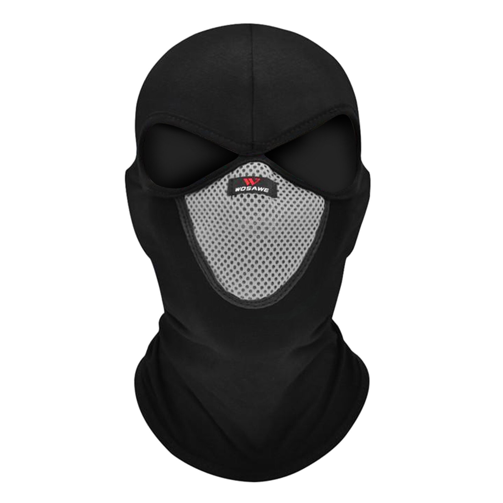 Pasamontañas elástico para hombre y mujer, mascarilla con cuello de motocicleta, calentador para esquí, gorro para exteriores, máscara de lana, gorro para cabeza de nieve