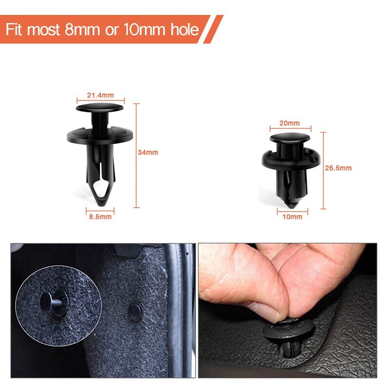 Lot De 20 Agrafes Rivets Pour BMW X1 E84, X3 F25, X5 E70, X6 E71 - Réf. 56312886K - Neuf Sous Emballage