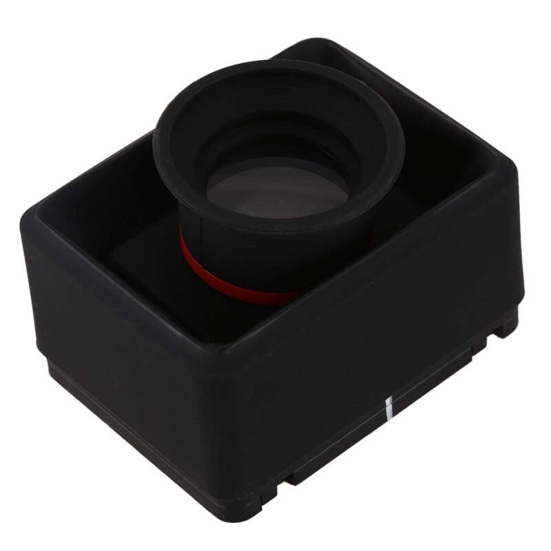 2X Lcd Zoeker 3.2 Inch 3X Loupe Vergrootglas Oogschelp Voor Universele 3.2 Inch Scherm Dslr Camera Rubber