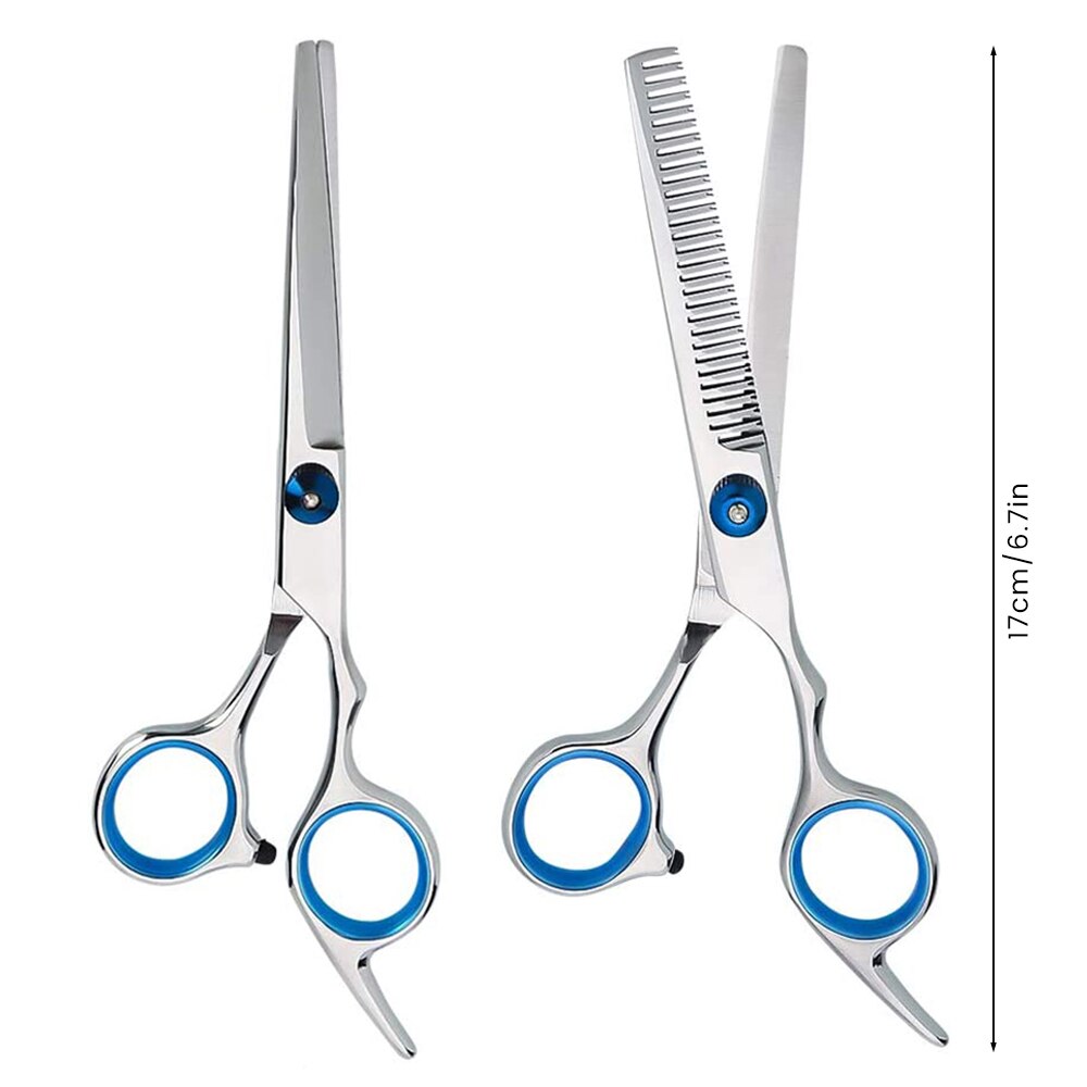 Profesjonalne ścinanie włosów zestaw przerzedzenie nożyczki fryzjer salon Dom nożyce fryzjerskie zestaw grzebieniowy fryzjer salon fryzjerski zestaw narzędzi