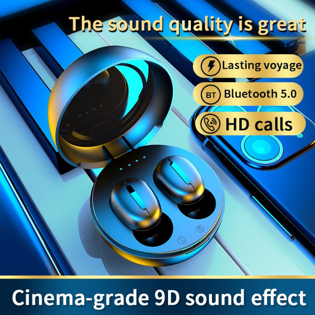 S8 mini trådløs bluetooth 5.0 vandtæt stereo sport øretelefoner til iphone