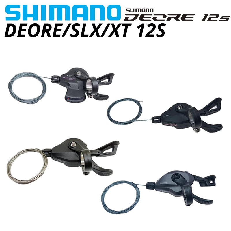 Shimano deore xt slx sl m6100 m7100 m8100 Schalthebel rechts 12 Geschwindigkeit Verknüpfungen 2 Geschwindigkeit für Mountainbike MTB Fahrrad Original teile