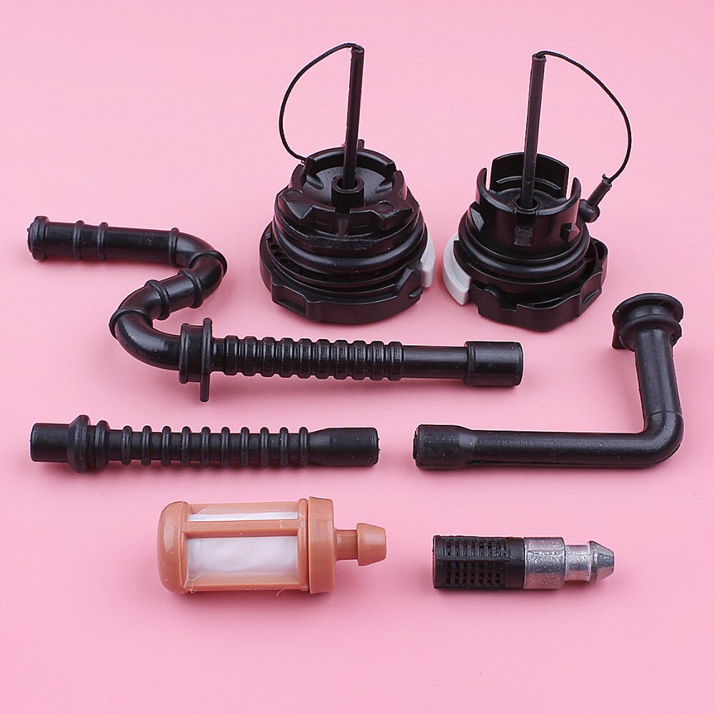 Kit de bouchon de réservoir pour Stihl MS260 026 MS 260, remplacement de tronçonneuse, pièce de rechange pour outils de jardinage, filtre à huile