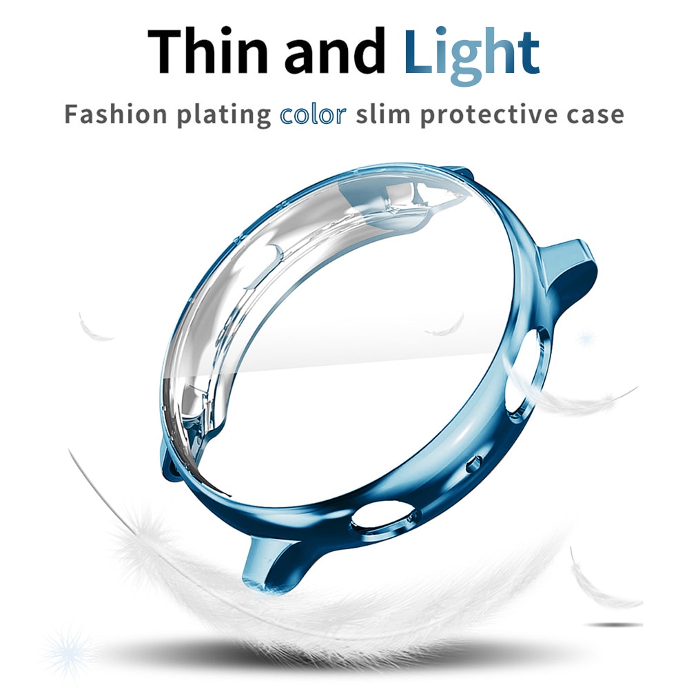 10 Pack Soft Screen Protector Cover Voor Samsung Galaxy Horloge 4 Actieve 2 Case 44Mm 40Mm Active2 Dunne tpu Bumper Licht Accessoires