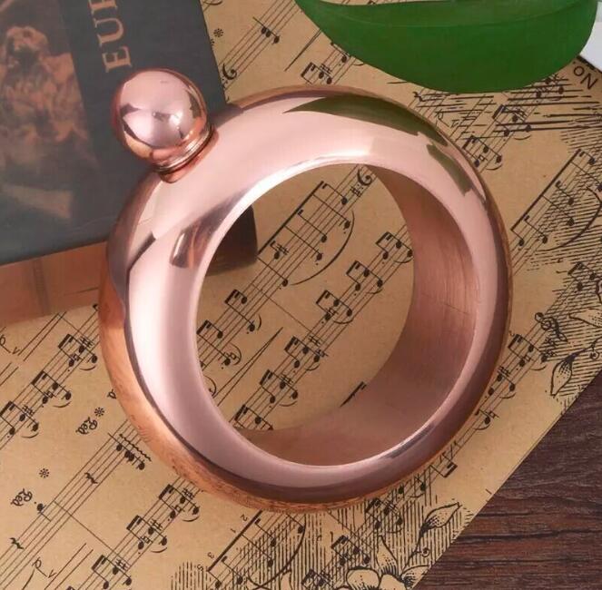 Bangle Bracelet Hip Flask 100ml Portable Round Chic Wine Bottle Whiskey Vodka Alcohol Drinkware: Color 3
