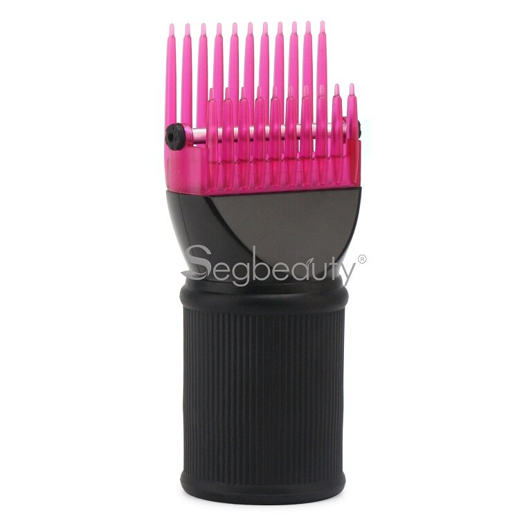 Segbeauty Hair Diffuser Dryer Comb Attachment Detangling Blow Dryer Styling Brush Cover Hairdressing Salon Tool: Pink