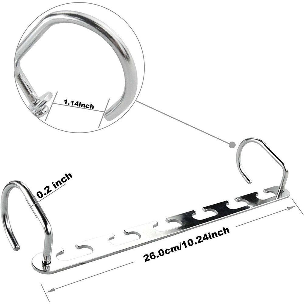 Folding Metal Wonder Hanger Max Closet Space Saving Storage Rack Hanger Storage Cabinet Closet Drying Rack Tool Clothes