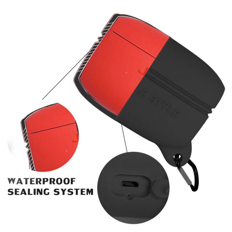 For Jabra Elite Active 65t Earphone Full Protective Silicone Case Cover Pouch Modern Portable Silicone Case With A Hook