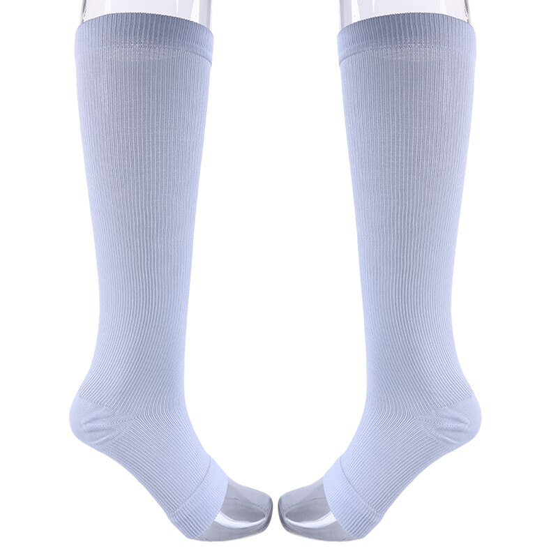 1PC Ankle Brace Compression Support Sleeve Elastic Breathable for Injury Recovery Joint Pain basket Foot Sports Socks: white