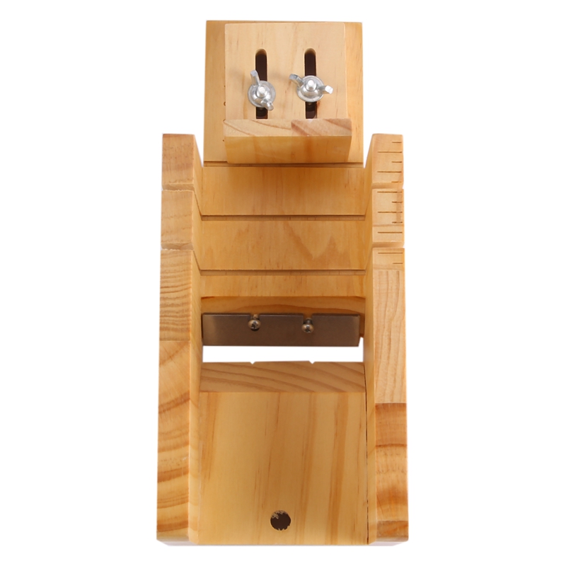 Handmade Soap Diy Material Tool Wood Simple Multifunctional Soap Cutter Beveler Planer Tool Gradienter