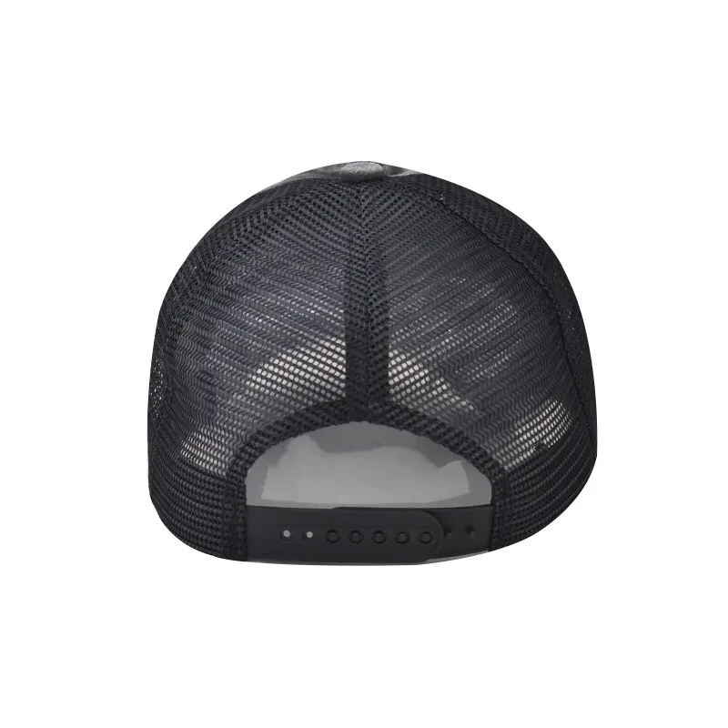 Gorra de béisbol lavada de malla de algodón transpirable para hombre y mujer, gorra de tabla ligera rasgada antigua, sombrero Vintage de primavera y verano