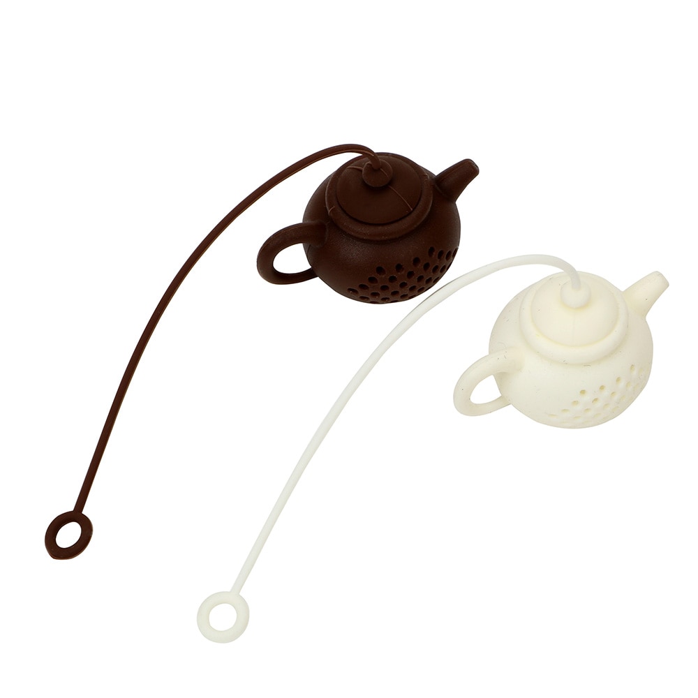 Niceyard tetillbehör tekanna form teinfuser tom silikon tepåsar tesil örtfilter diffusor teware