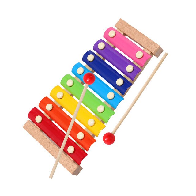 Baby Speelgoed Montessori Houten Rammelaars Zand Hamer Verlichting Houten Blokken Puzzel Game Development Baby Speelgoed 0 12 Maanden: O