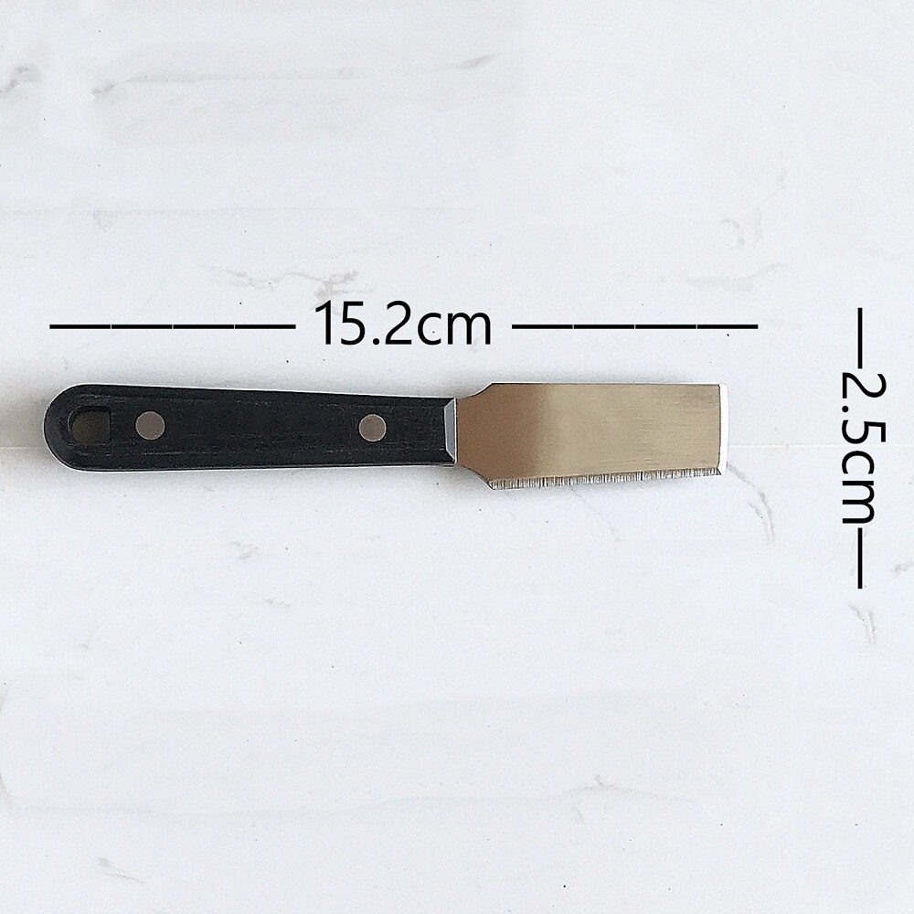 Ensemble de couteaux à fromage Smiley, Gadgets de cuisine multifonctionnel, en acier inoxydable, couverts à fromage Smiley, accessoires, outils de cuisine,: square knife1