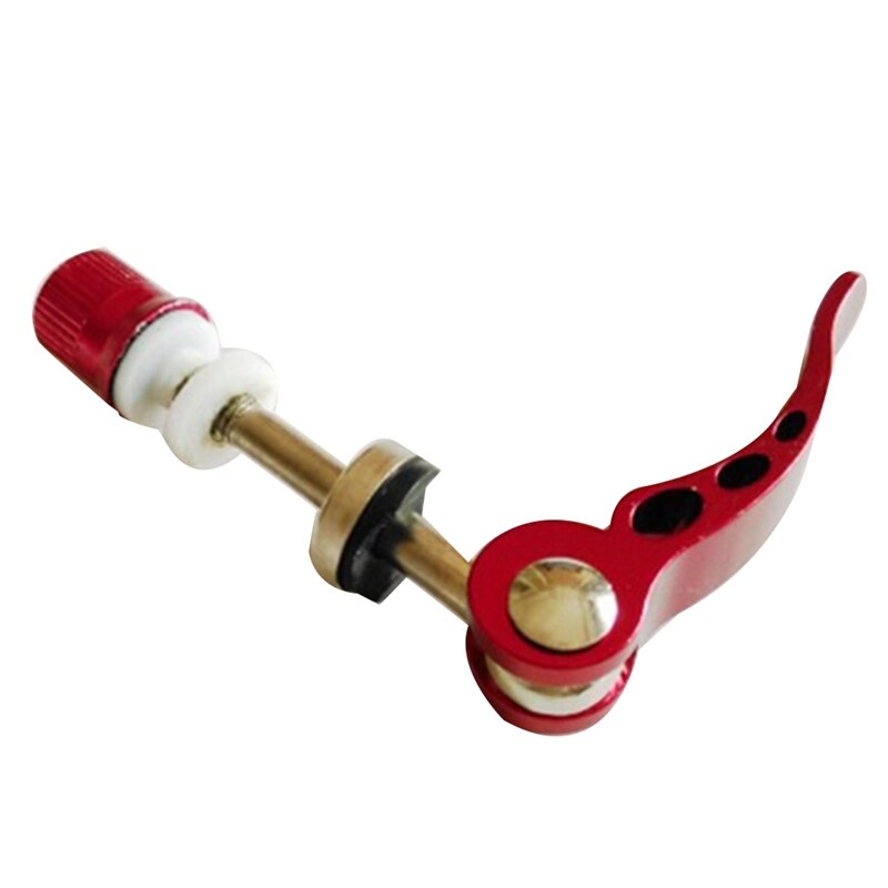 Mountain bike seat tube quick release aluminium alloy seat post quick release lever folding seat clip screw quick release