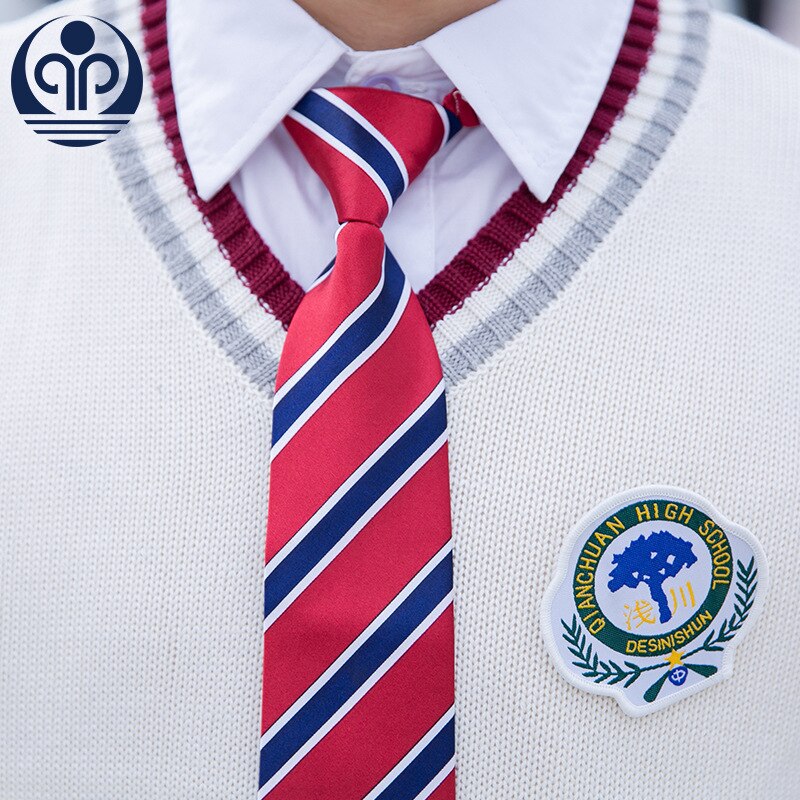 Students School Uniform Adult British Style Middle School Clothes 4pcs Male Clothes Leisure Style Suit D-0583