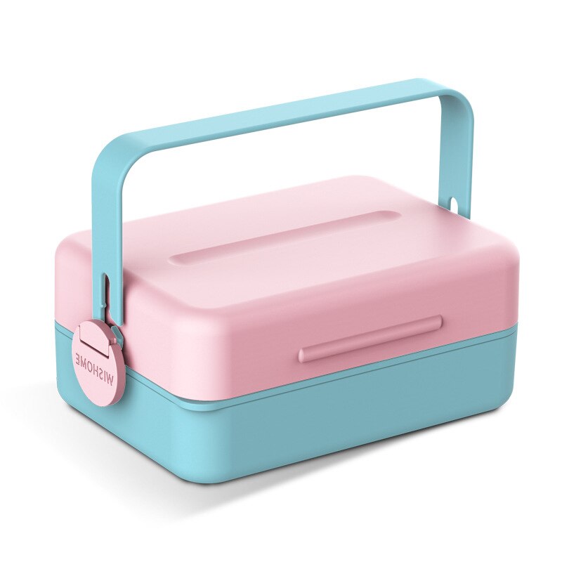 Cute Girl Heart Lunch Box for Office Worker Insulation Bento Boxes Microwave Lunch Box Food Storage Container Lunchbox