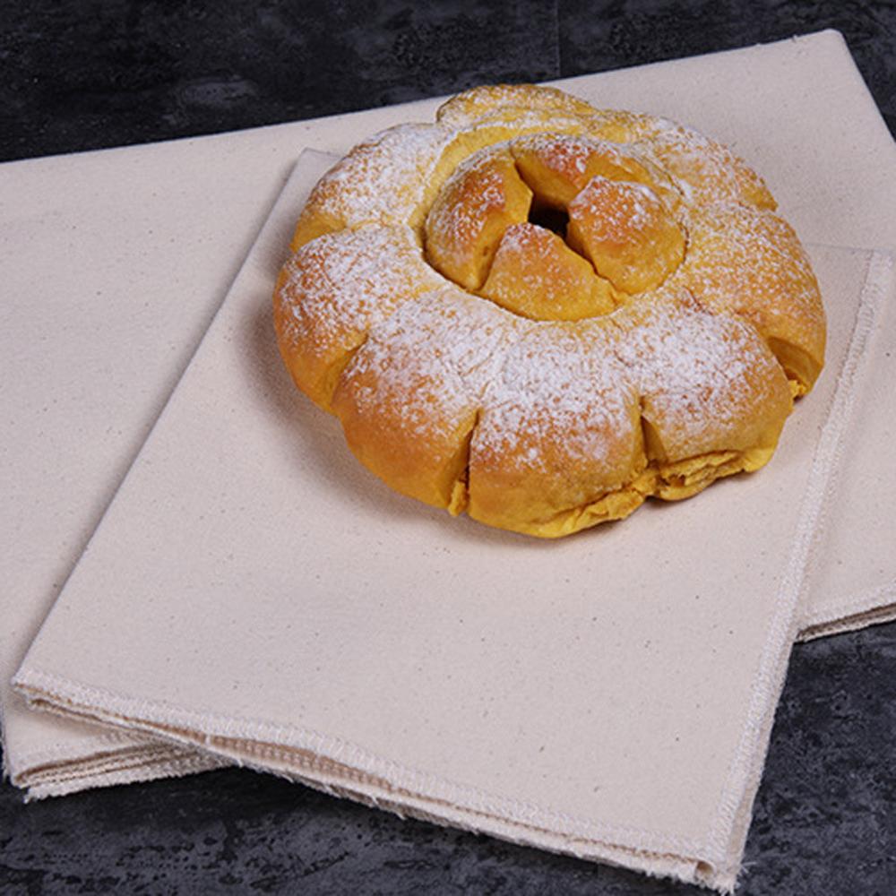 French Fermented Cotton Cloth For Kitchen Bread Make Baking Cooking Mat Pastry Proofing Flax Bread Kitchen Tools 360*450mm 5FM