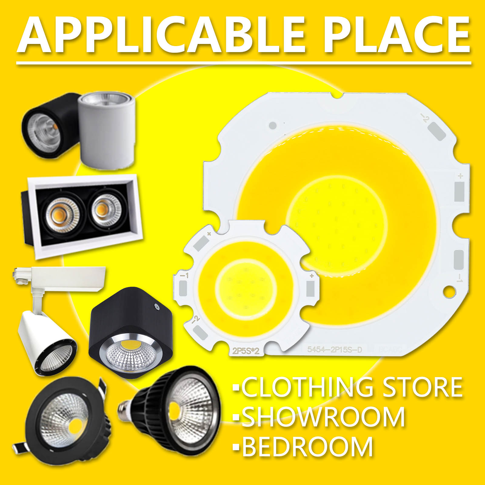 Tweekleurige Lamp Ronde 10W/14W/20W/30W 280ma Dubbele Lampen Diy Voor Led Cob Lamp Led Lamp Lamp Chip Spotlight Downlight Diode Lampen