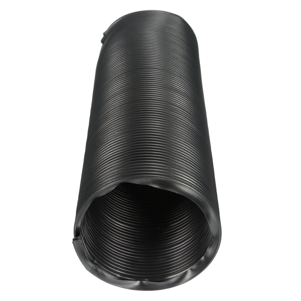 1m 80mm Black Car Air Filter Intake Cold Air Ducting Feed Hose Pipe Flexible