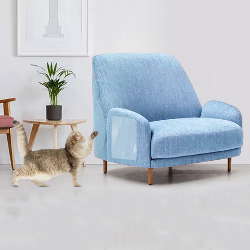 2 stk sofa katteskrape matte skrape kattetre skrape klo stolpe beskytter sofa for katter riper pote pads kjæledyr møbler