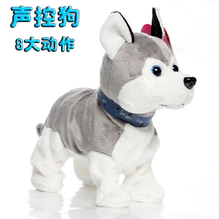Zabawki elektryczne dla dzieci placki dzieci inteligentne sterowanie głosem taniec psy mechaniczne konie lalki wypchane zabawki dla dzieci darmowa wysyłka