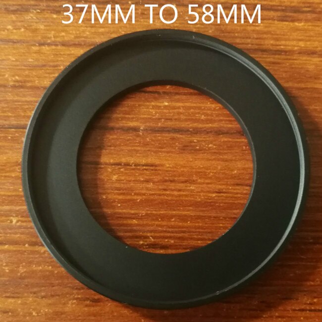 Universal 17MM to 52MM 37MM 58MM to 17MM Phone Camera Lens Filter Adapter Ring Video Rig Lens Adapter for NISI ZOMEI KASE Filter: 37mm to 58mm