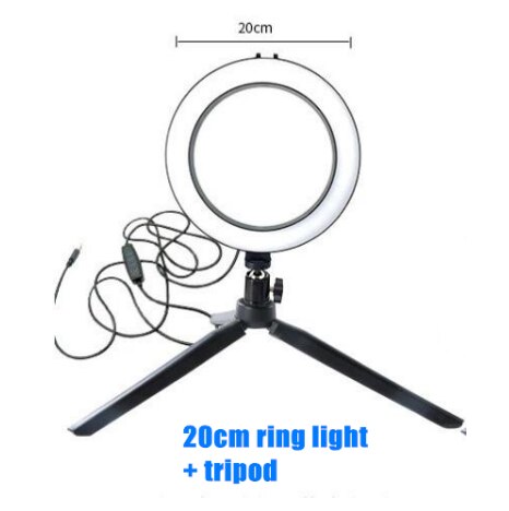 Photography Ring Light LED Studio Photography Photo Lighting Fill Light 16cm / 20cm / 26cm