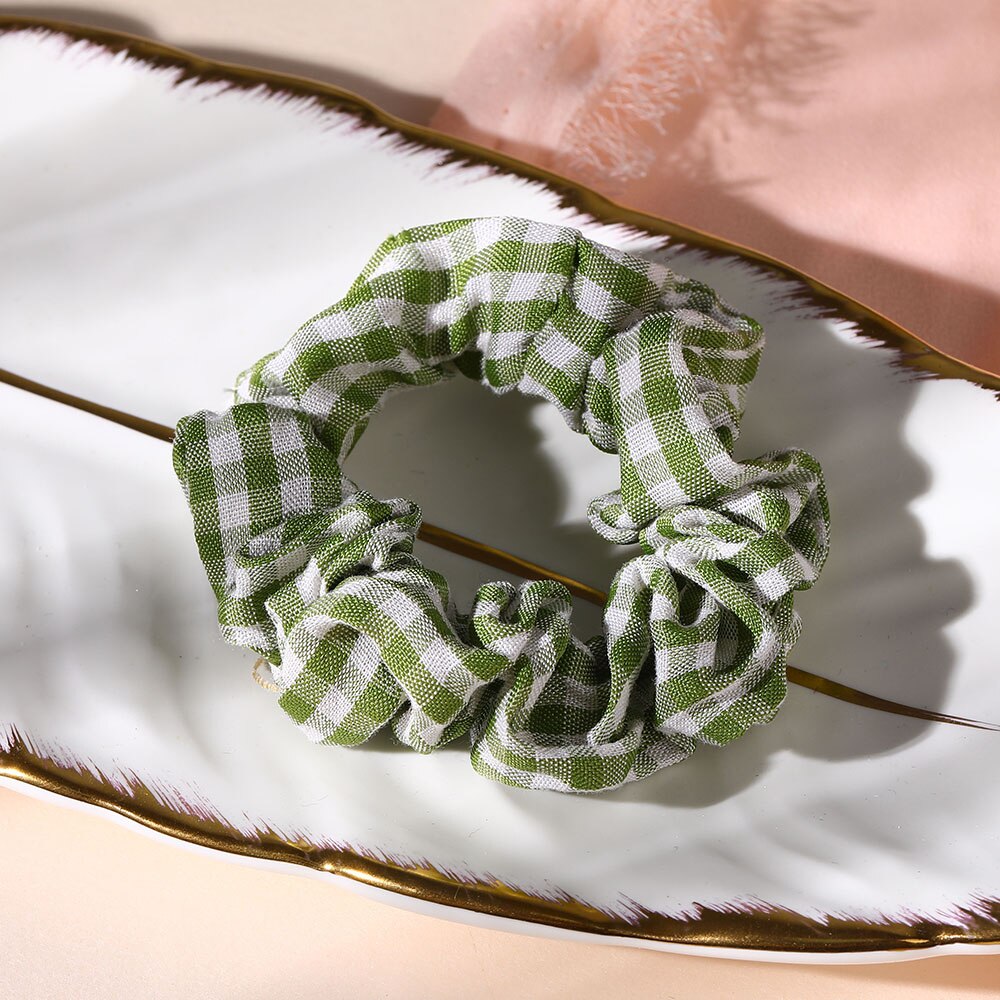 FAMSHIN nouvelle grand intestin bandeau chouchous femmes Daisy élastique bandes de cheveux dentelle gomme cheveux cravate queue de cheval tenir coiffe: AGH950716