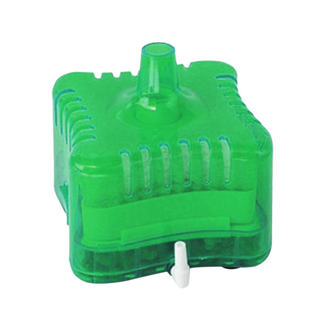 Filter Aquarium Filter Efficient Aquarium Internal Fish Tank Filter Pneumatic Filtration Air Pump Aquarium Accessories: Green