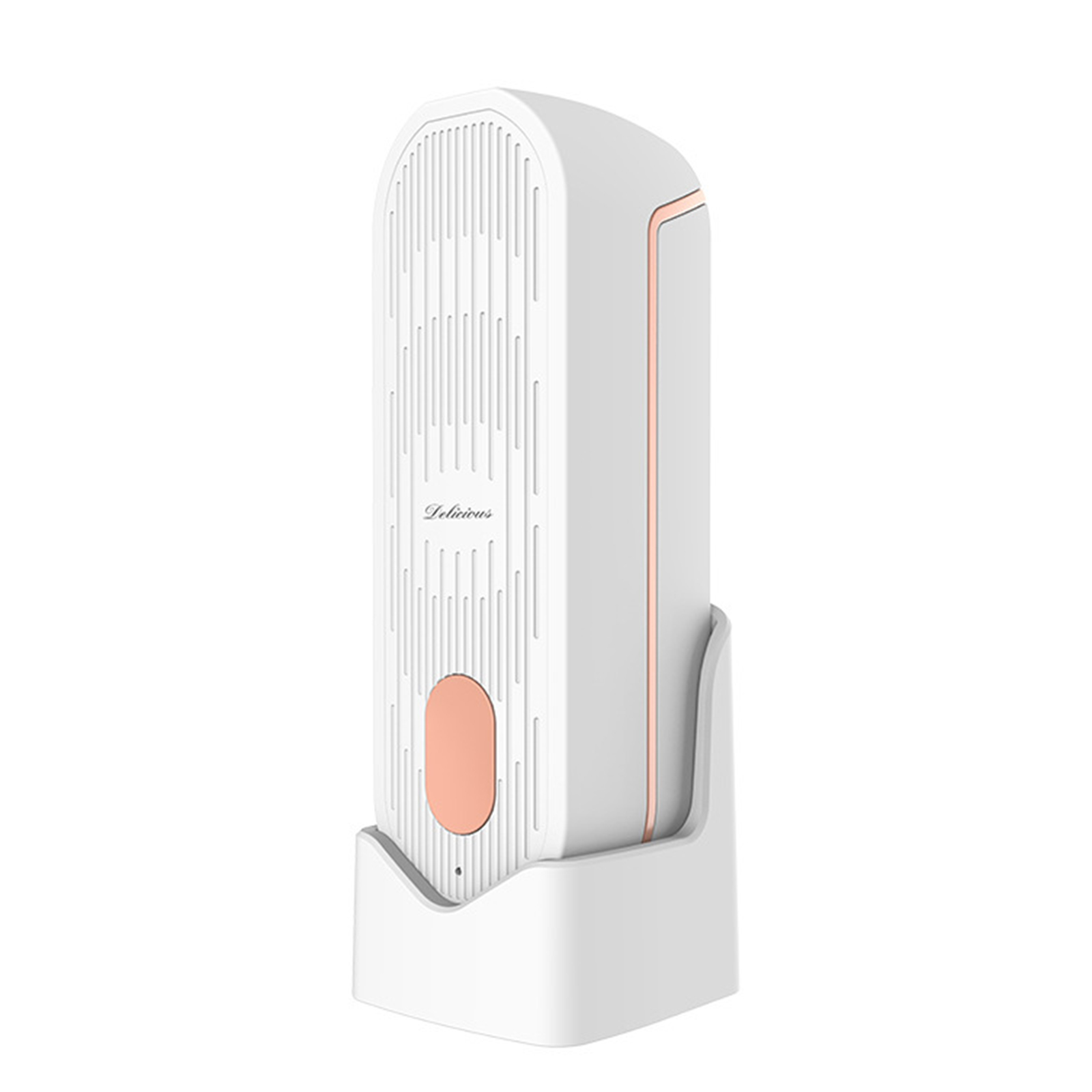 Distributeur automatique de désodorisant mural en aérosol, Rechargeable par USB, pour la maison, la chambre à coucher, la salle de bain et le bureau: Orange